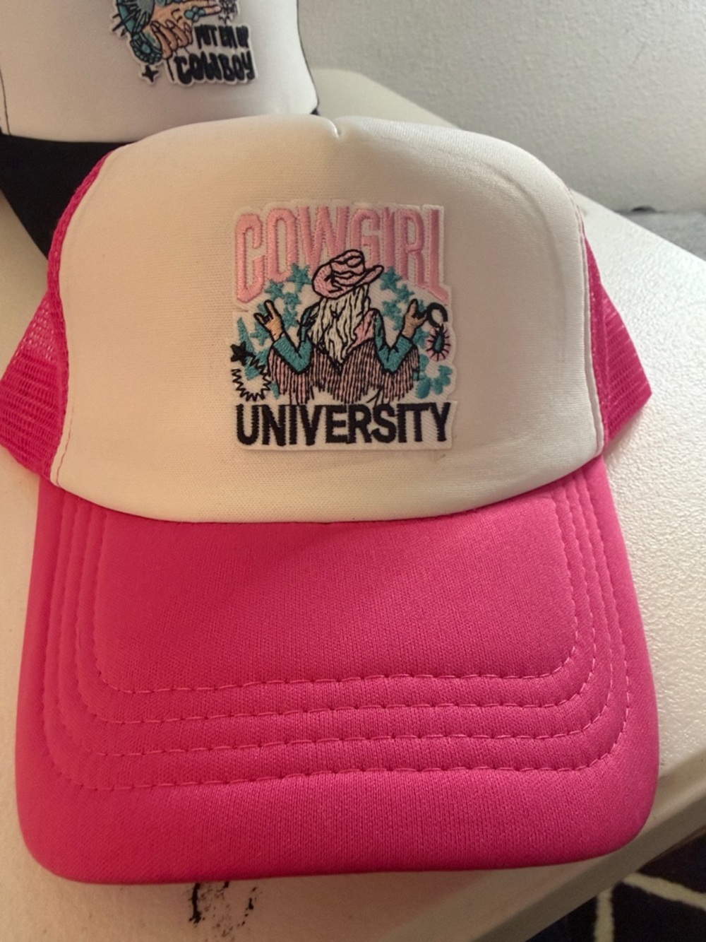 Western boutique trucker hat